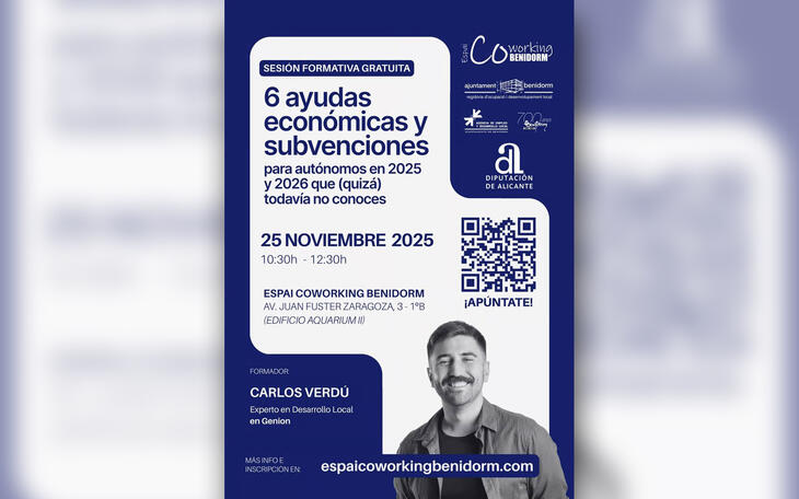 El Espai Coworking de Benidorm programa una nueva formación para impulsar el emprendimiento